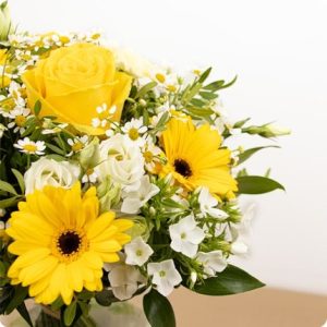 Livraison bouquet de fleurs jaune 123fleurs comparateur bloomyrama