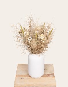 féerie blanc bouquet de fleurs séchées bloomyrama