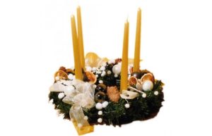 Couronne de Noël avent nature livraison Agitateur floral comparateur bloomyrama