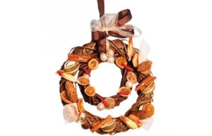 Couronne de Noël gourmande livraison Agitateur floral comparateur bloomyrama