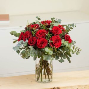 Bouquet rouge Romance interflora comparateur bloomyrama