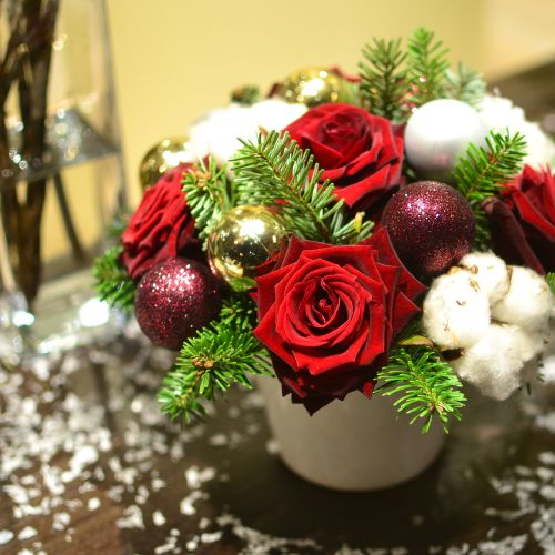 Roses bouquet de noël livraison fleurs comparateur bloomyrama