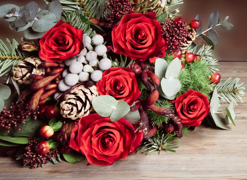 bouquet de noël livraison fleurs comparaison bloomyrama