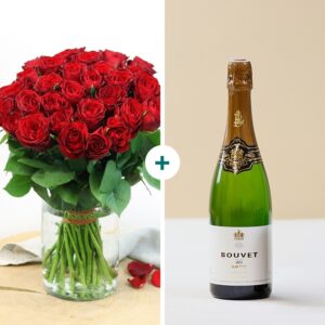 roses rouges et crémant livraison interflora comparateur de fleurs bloomyrama