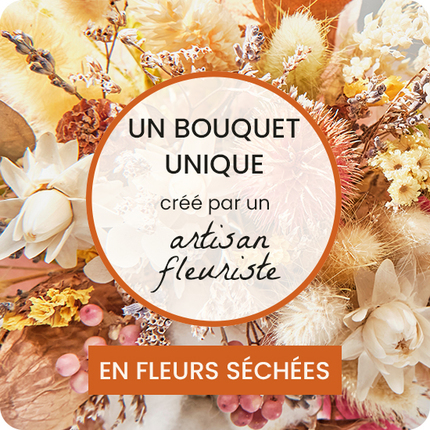 bouquet unique du fleuriste de fleurs séchées livraison 123fleurs comparateur bloomyrama